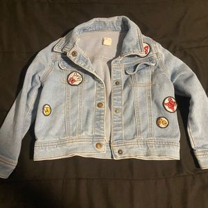 Disney Minnie Mouse Tutu Couture 4T Girl Jean Jacket